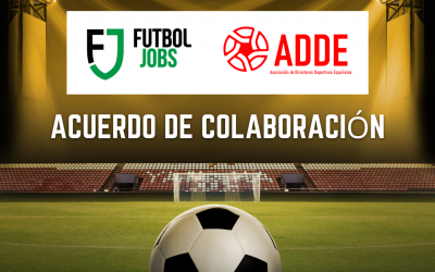 FutbolJobs y ADDE crean una bolsa de empleo para directores deportivos