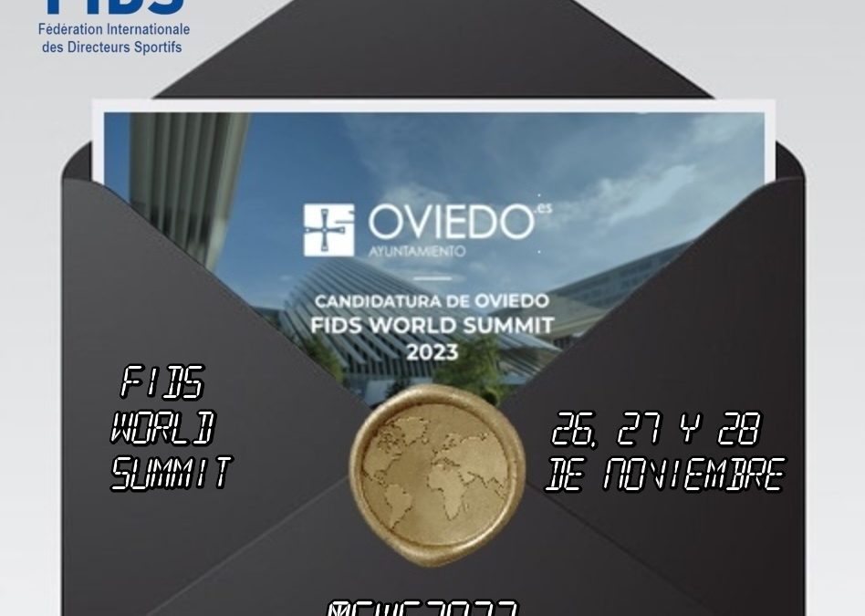 Oviedo será la sede oficial de la FIDS World Summit 2023